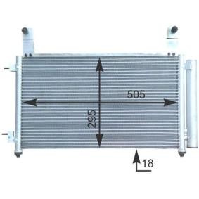 Köp Kondensor, klimatanläggning av MAHLE ORIGINAL AC 435 000S till det låga priset 1474,99 kr