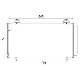 Klimakondensator von MAHLE ORIGINAL AC 797 000S