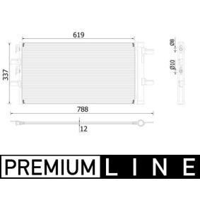 Klimakondensator von MAHLE ORIGINAL AC 894 000P