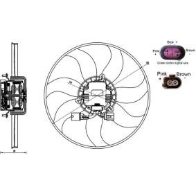 Kühlerlüfter von MAHLE ORIGINAL CFF 170 000S