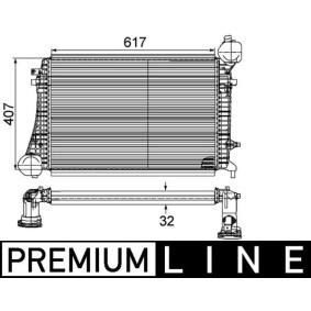Achetez des Intercooler MAHLE ORIGINAL CI 167 000P à prix pour 292,51 €