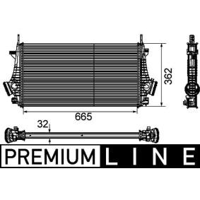 Kjøp Intercooler av MAHLE ORIGINAL CI 191 000P til den lave prisen 2331,70 NOK