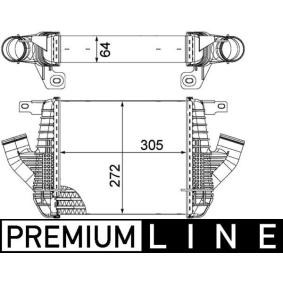 Kjøp Intercooler av MAHLE ORIGINAL CI 237 000P til den lave prisen 4187,64 NOK
