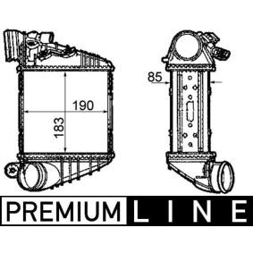 Kjøp Intercooler av MAHLE ORIGINAL CI 299 000P til den lave prisen 2134,37 NOK