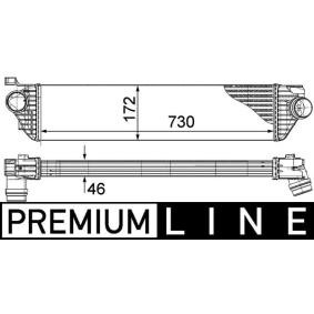 Kjøp Intercooler av MAHLE ORIGINAL CI 386 000P til den lave prisen 3230,87 NOK