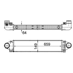 Kjøp Intercooler av MAHLE ORIGINAL CI 499 000S til den lave prisen 2024,39 NOK