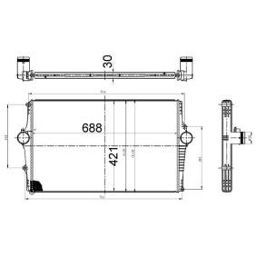 Acquista Intercooler da MAHLE ORIGINAL CI 522 000S a buon mercato per soli 163,99 €