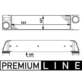 Kjøp Intercooler av MAHLE ORIGINAL CI 75 000P til den lave prisen 2877,61 NOK
