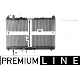Achetez des Radiateur du moteur MAHLE ORIGINAL CR 1589 000P à prix pour 792,83 €