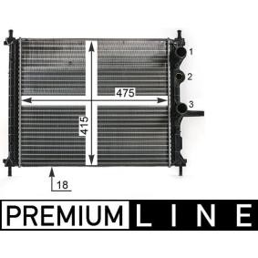 Achetez des Radiateur du moteur MAHLE ORIGINAL CR 1993 000P à prix pour 88,22 €