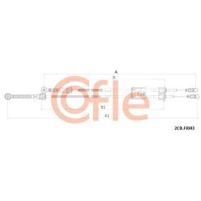 Kjøp Kabel, girmekanisme av COFLE 2CB.FI043 til den lave prisen 3701,41 NOK