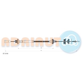 Acquista Cavo frizione da ADRIAUTO 07.0154 a buon mercato per soli 28,07 €