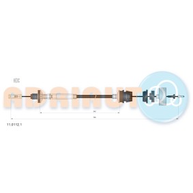 Acquista Cavo frizione da ADRIAUTO 11.0112.1 a buon mercato per soli 43,66 €