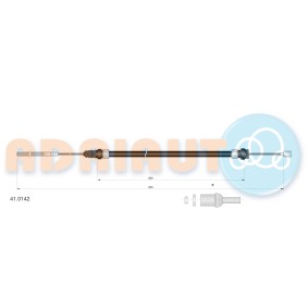 Acquista Cavo frizione da ADRIAUTO 41.0142 a buon mercato per soli 19,24 €