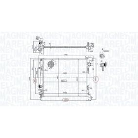 Acquista Radiatore motore da MAGNETI MARELLI 350213163200 a buon mercato per soli 111,43 €