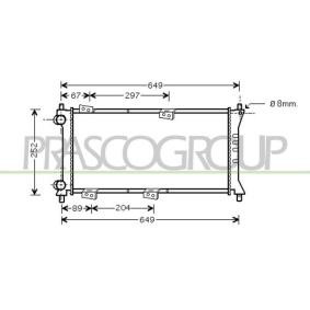 Achetez des Radiateur du moteur PRASCO FT121R005 à prix pour 60,25 €