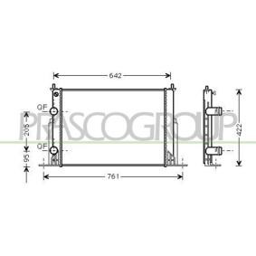 Achetez des Radiateur du moteur PRASCO FT420R002 à prix pour 120,05 €