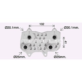 Ölkühler, Automatikgetriebe für PORSCHE von PRASCO