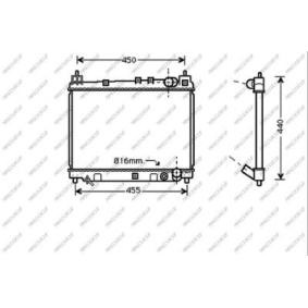 Achetez des Radiateur du moteur PRASCO TY320R002 à prix pour 76,04 €