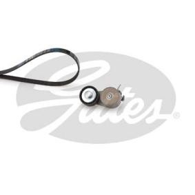 Achetez des Jeu de courroies trapézoïdales à nervures GATES K055PK1148 à prix pour 44,57 €