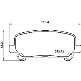 Compre Pastilhas de travão da MINTEX MDB3457 a um preço baixo por 39,76 €