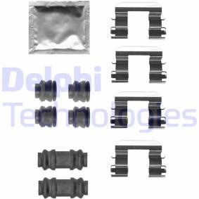 Compre Kit de acessórios, pastilhas de travão da DELPHI LX0680 a um preço baixo por 11,65 €