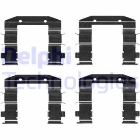 Compre Kit de acessórios, pastilhas de travão da DELPHI LX0688 a um preço baixo por 11,39 €