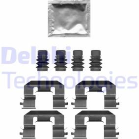 Compre Kit de acessórios, pastilhas de travão da DELPHI LX0689 a um preço baixo por 13,57 €