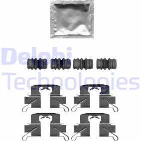Compre Kit de acessórios, pastilhas de travão da DELPHI LX0696 a um preço baixo por 14,68 €