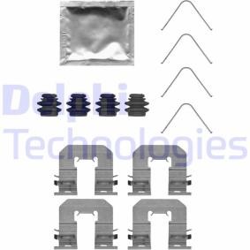 Compre Kit de acessórios, pastilhas de travão da DELPHI LX0716 a um preço baixo por 13,84 €