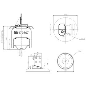 Acquista Soffietto, Sospensione pneumatica da FEBI BILSTEIN 170807 a buon mercato per soli 191,11 €