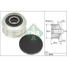 Generatorfreilauf 535 0340 10 AUDI Q7 von INA
