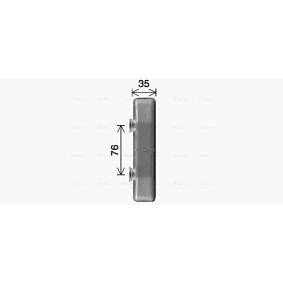 Wärmetauscher, Innenraumheizung von AVA COOLING SYSTEMS FT6476