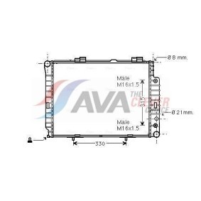 Kühlerlüfter für JEEP von AVA COOLING SYSTEMS