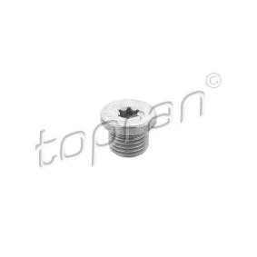 Compre Parafuso de fecho, cárter do óleo da TOPRAN 118 431 a um preço baixo por 2,87 €