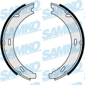 Compre Zapatas de freno de mano de SAMKO online para Clase C T-modell (S202) a precios moderados