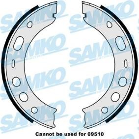 Comprar Zapata de freno de mano de SAMKO 89000 a bajo precio de 32,94 €