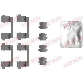 Compre Kit de acessórios, pastilhas de travão da QUICK BRAKE 109-0096 a um preço baixo por 11,57 €