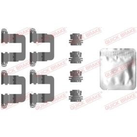 Compre Kit de acessórios, pastilhas de travão da QUICK BRAKE 109-0106 a um preço baixo por 9,80 €