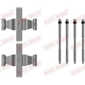 Compre Kit de acessórios, pastilhas de travão da QUICK BRAKE 109-0107 a um preço baixo por 11,26 €