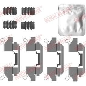 Compre Kit de acessórios, pastilhas de travão da QUICK BRAKE 109-0111 a um preço baixo por 10,64 €