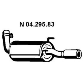 Compre Panela de escape de VEGAZ online para Scorpio II Carrinha (GNR, GGR) a preços moderados