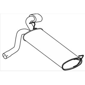 Compre Panela de escape traseira da VEGAZ OS-438 a um preço baixo por 257,99 €