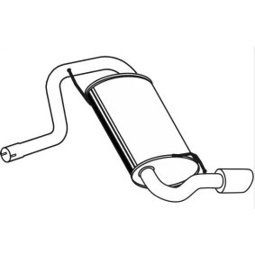 Compre Panela de escape traseira da VEGAZ RS-587 a um preço baixo por 94,88 €