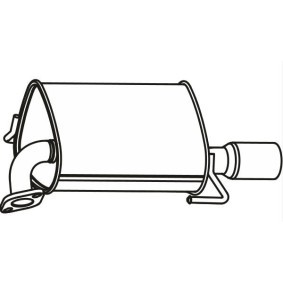 Compre Panela de escape traseira da VEGAZ SAS-86 a um preço baixo por 264,73 €