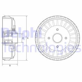 Comprar Tambor de freno de DELPHI BFR768 a bajo precio de 75,45 €