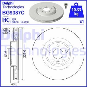 Acquista Disco freno da DELPHI BG9387C a buon mercato per soli 80,05 €