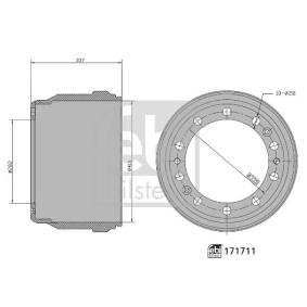 Acquista Tamburo freno da FEBI BILSTEIN 171711 a buon mercato per soli 166,38 €