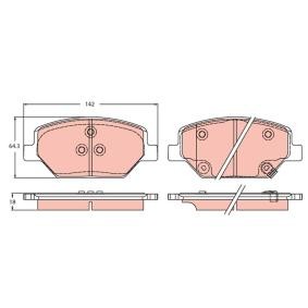 Compre Pastilhas de travão da TRW GDB2185 a um preço baixo por 49,22 €