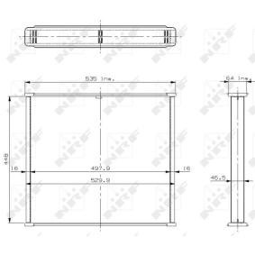 Acquista Retino radiatore, Raffreddamento motore da NRF 18722 a buon mercato per soli 315,12 €